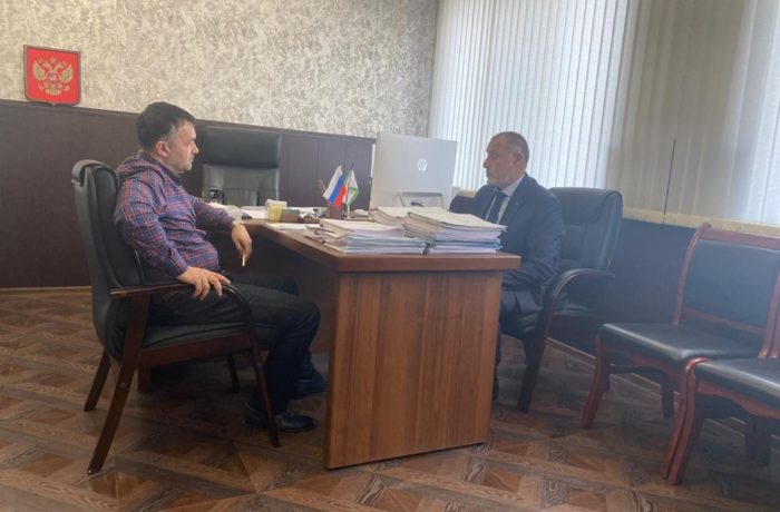 Встреча директора филиала ЦЛАТИ по Чеченской Республике с руководителем Росприроднадзора по Республике Ингушетия.